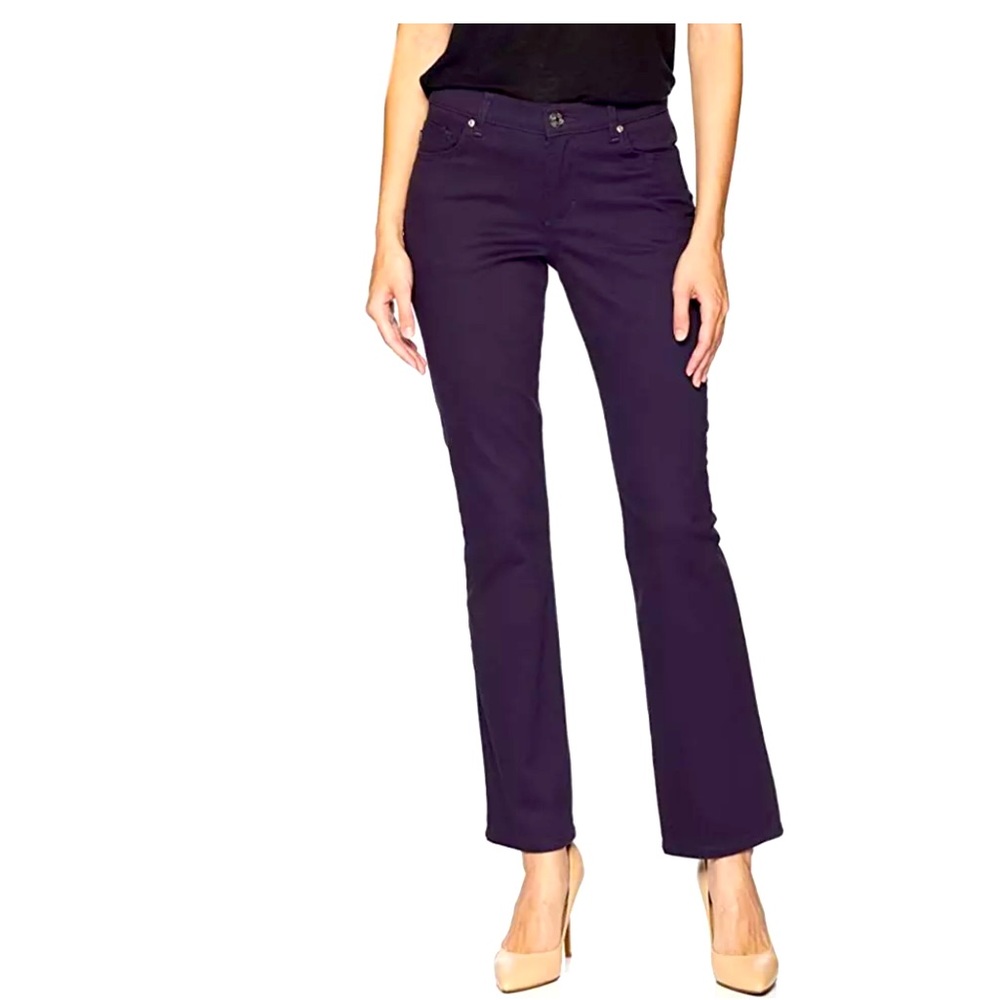 Lee Jeans Size 10 Short Plum Straight Leg Jean NWT